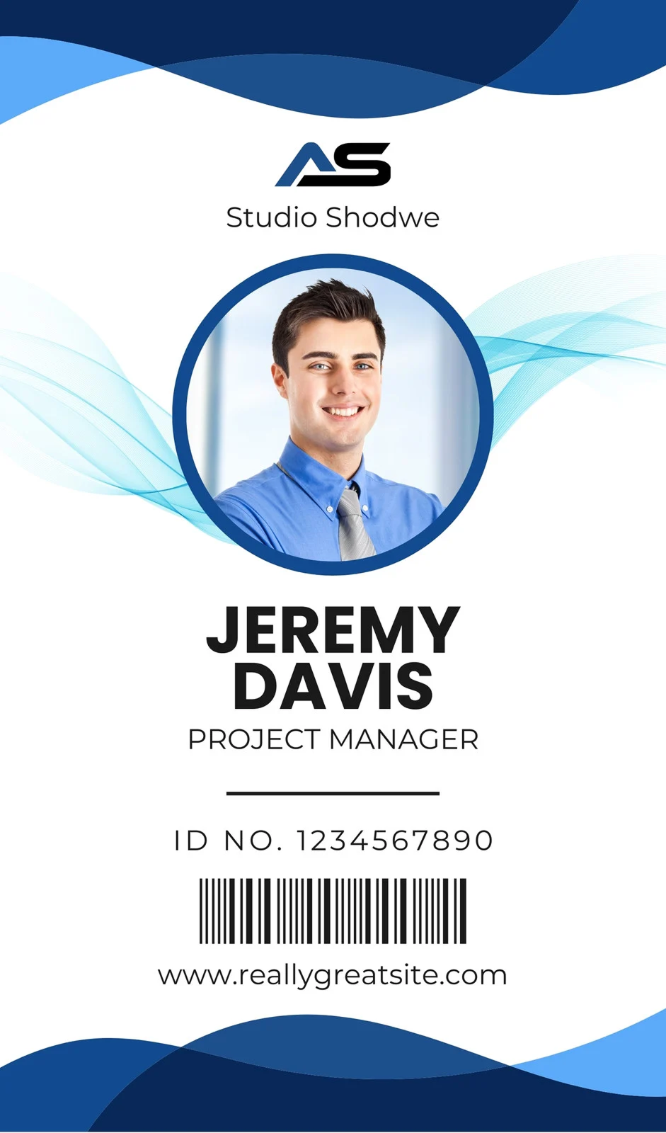 Digital business card example 3